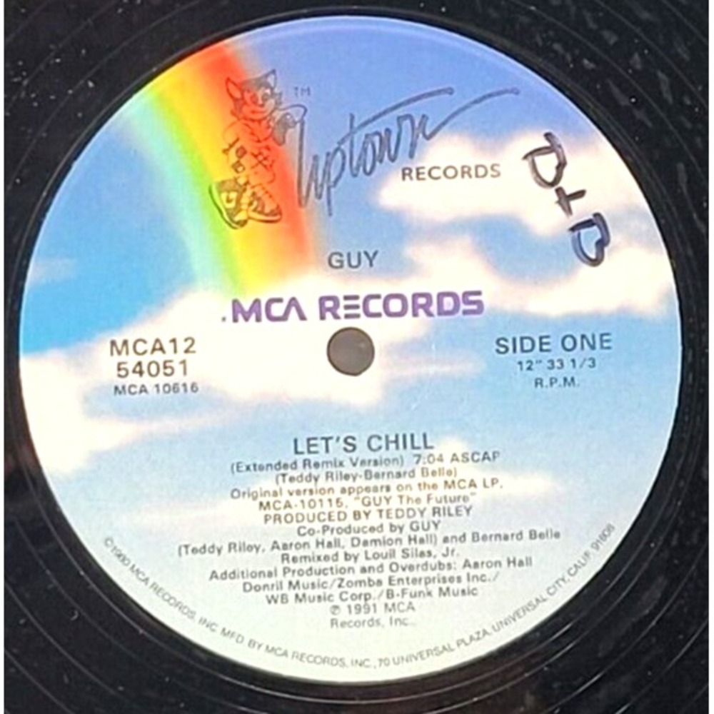 GUY - LET'S CHILL - SOUL FUNK SINGLE RECORD MCA